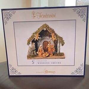 Fontanini Heirloom Collectors Wedding Crèche Set 5”